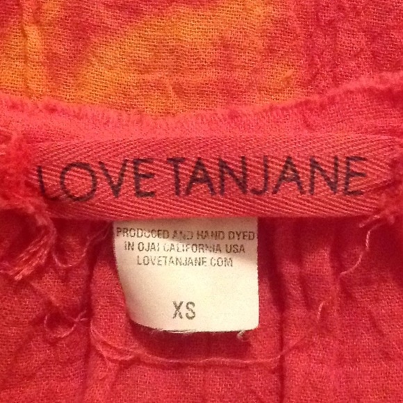 XS NWOT LOVE TANJANE Swimsuit Cover up EE21 2339 - Picture 3 of 5